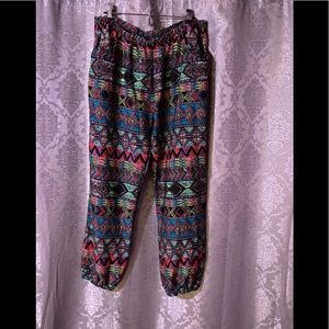Bohemian Printed Pants